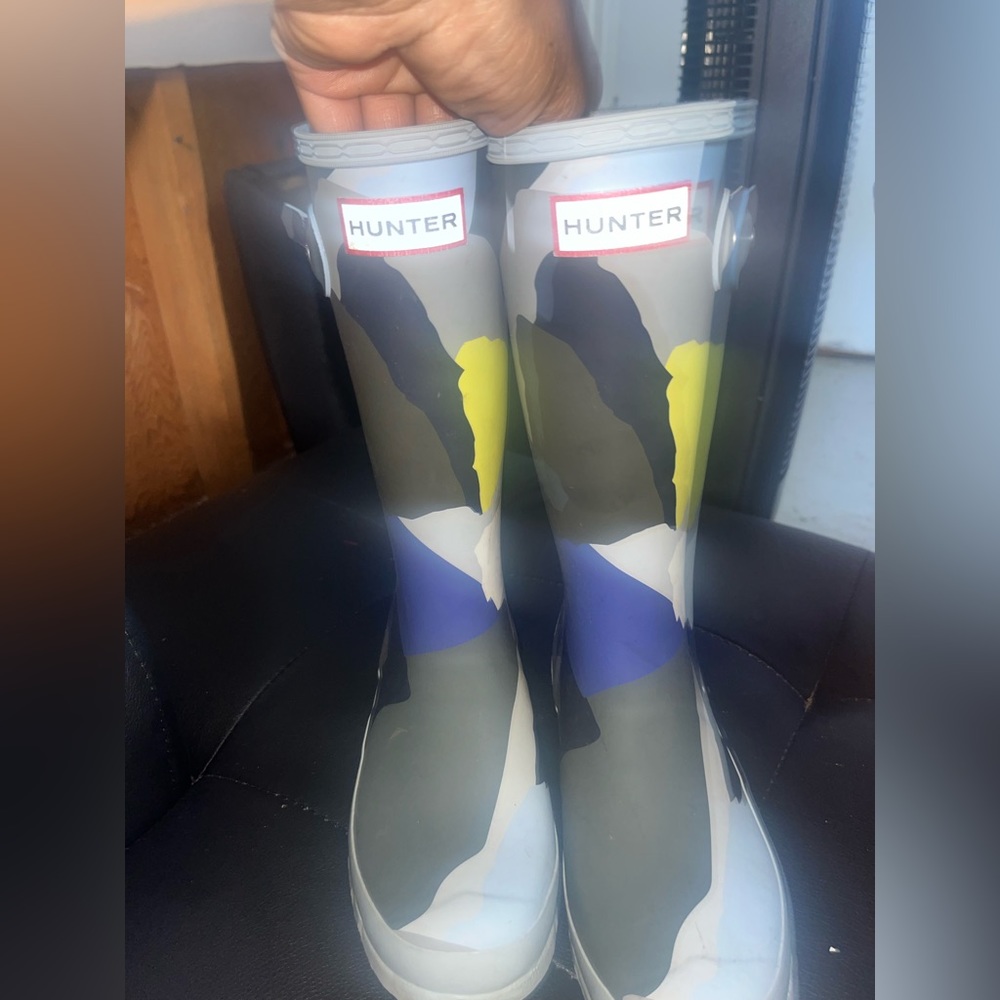 Kids hunter rain boots